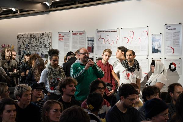 WIENWOCHE 2024: Panel-Diskussion "Organize! Grassroot Unionizing in Vienna" (14.9.2024) Foto: eSeL.at - Sarah Tasha
