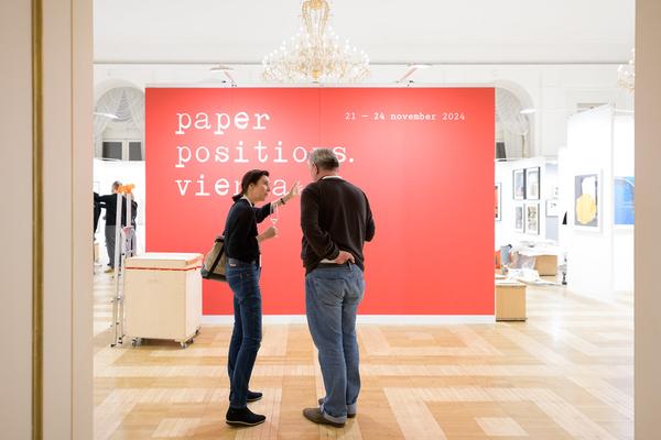 paper positions vienna (Kursalon Wien, 21.-24.11.2024) Foto: eSeL.at - Joanna Pianka