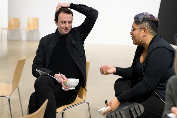 Symposium &quot;Performance Besides Itself. Infra- and Parastructures of a Contemporary Liveness&quot; (Kunstraum Niederösterreich, 7.12.2024) Foto: eSeL.at - Joanna Pianka
