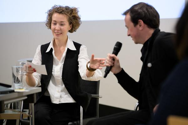Symposium &quot;Performance Besides Itself. Infra- and Parastructures of a Contemporary Liveness&quot; (Kunstraum Niederösterreich, 7.12.2024) Foto: eSeL.at - Joanna Pianka