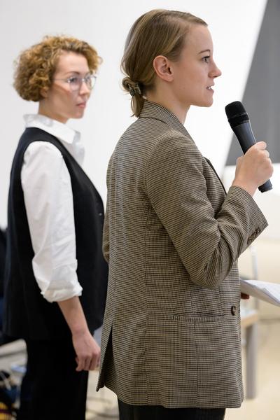 Symposium "Performance Besides Itself. Infra- and Parastructures of a Contemporary Liveness" (Kunstraum Niederösterreich, 7.12.2024) Foto: eSeL.at - Joanna Pianka