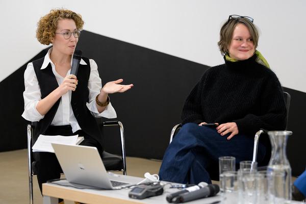 Symposium "Performance Besides Itself. Infra- and Parastructures of a Contemporary Liveness" (Kunstraum Niederösterreich, 7.12.2024) Foto: eSeL.at - Joanna Pianka