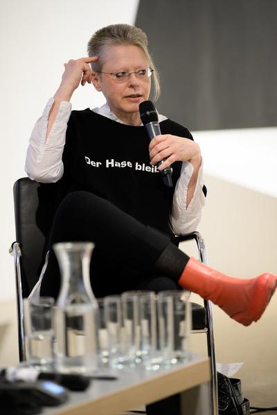 Symposium "Performance Besides Itself. Infra- and Parastructures of a Contemporary Liveness" (Kunstraum Niederösterreich, 7.12.2024) Foto: eSeL.at - Joanna Pianka