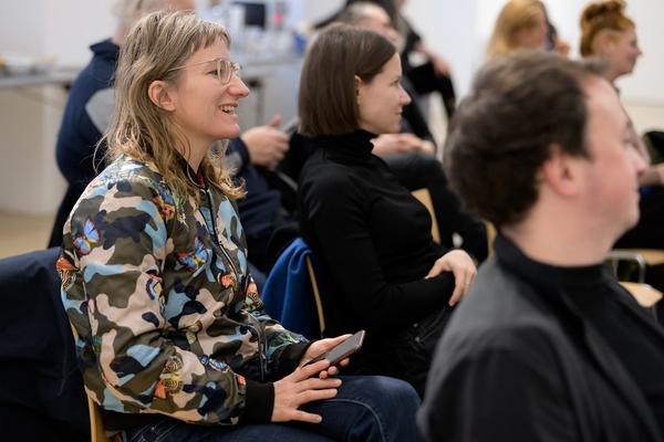 Symposium "Performance Besides Itself. Infra- and Parastructures of a Contemporary Liveness" (Kunstraum Niederösterreich, 7.12.2024) Foto: eSeL.at - Joanna Pianka