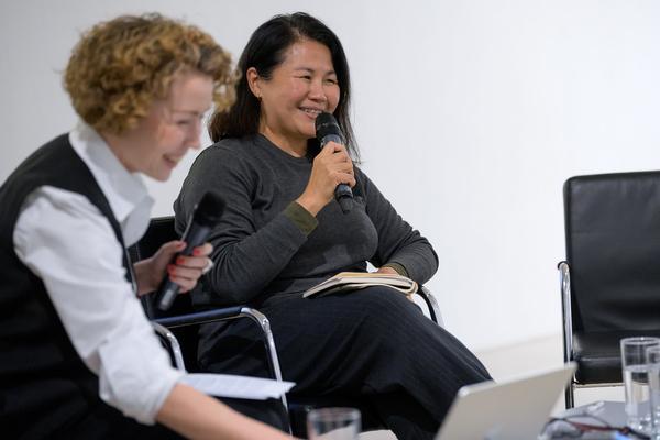 Symposium "Performance Besides Itself. Infra- and Parastructures of a Contemporary Liveness" (Kunstraum Niederösterreich, 7.12.2024) Foto: eSeL.at - Joanna Pianka