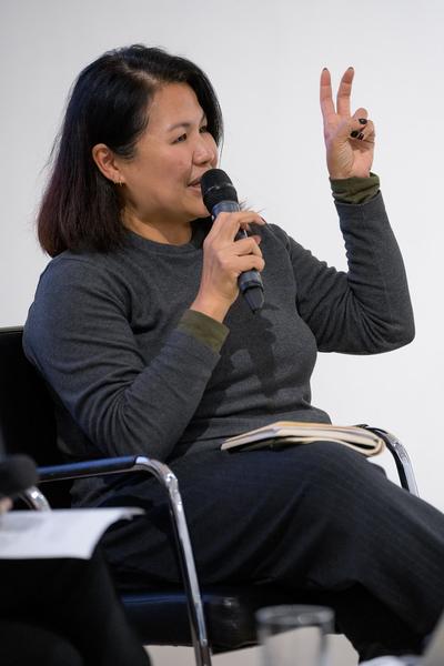 Symposium "Performance Besides Itself. Infra- and Parastructures of a Contemporary Liveness" (Kunstraum Niederösterreich, 7.12.2024) Foto: eSeL.at - Joanna Pianka
