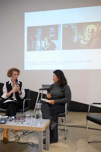 Symposium "Performance Besides Itself. Infra- and Parastructures of a Contemporary Liveness" (Kunstraum Niederösterreich, 7.12.2024) Foto: eSeL.at - Joanna Pianka