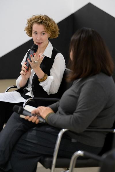 Symposium "Performance Besides Itself. Infra- and Parastructures of a Contemporary Liveness" (Kunstraum Niederösterreich, 7.12.2024) Foto: eSeL.at - Joanna Pianka
