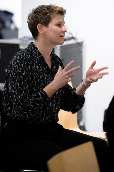 Symposium "Performance Besides Itself. Infra- and Parastructures of a Contemporary Liveness" (Kunstraum Niederösterreich, 7.12.2024) Foto: eSeL.at - Joanna Pianka