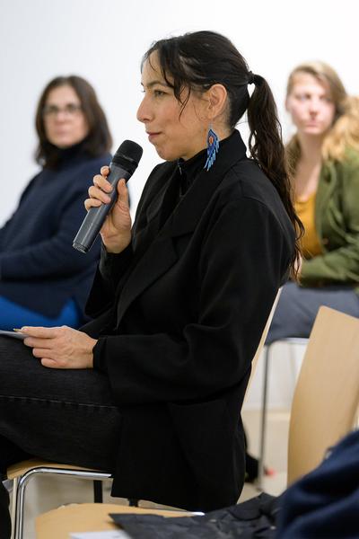 Symposium "Performance Besides Itself. Infra- and Parastructures of a Contemporary Liveness" (Kunstraum Niederösterreich, 7.12.2024) Foto: eSeL.at - Joanna Pianka