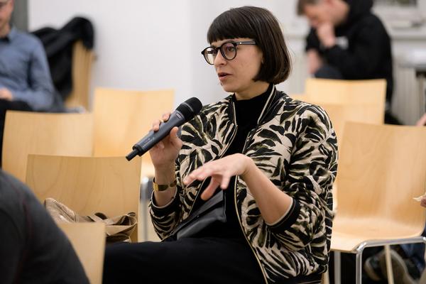 Symposium "Performance Besides Itself. Infra- and Parastructures of a Contemporary Liveness" (Kunstraum Niederösterreich, 7.12.2024) Foto: eSeL.at - Joanna Pianka