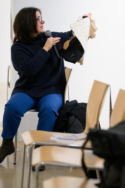 Symposium "Performance Besides Itself. Infra- and Parastructures of a Contemporary Liveness" (Kunstraum Niederösterreich, 7.12.2024) Foto: eSeL.at - Joanna Pianka