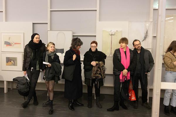 Belvedere 21: "Performances aktualisieren" feat. La Georgetta "Buttoned Up!" (23.2.2024) Foto: eSeL.at - Lorenz Seidler Foto: eSeL Lorenz Seidler