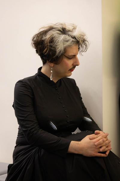 Belvedere 21: "Performances aktualisieren" feat. Katarina Csányiaová "Liebesbrief" (23.2.2024) Foto: eSeL.at - Lorenz Seidler Foto: eSeL Lorenz Seidler