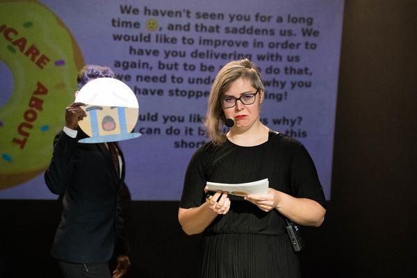 WIENWOCHE 2024: Performance "We wish you a safe ride" (14.9.2024) Foto: eSeL.at - Sarah Tasha