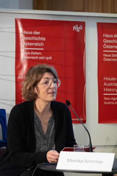 Disability History Project. Pressekonferenz  (Haus der Geschichte Österreich, 8.10.2024) Foto: eSeL.at - Lorenz Seidler