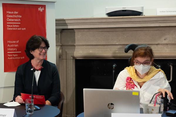 Disability History Project. Pressekonferenz  (Haus der Geschichte Österreich, 8.10.2024) Foto: eSeL.at - Lorenz Seidler