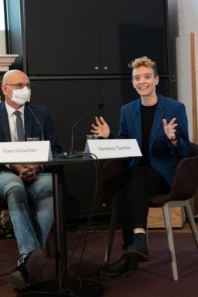 Disability History Project. Pressekonferenz  (Haus der Geschichte Österreich, 8.10.2024) Foto: eSeL.at - Lorenz Seidler