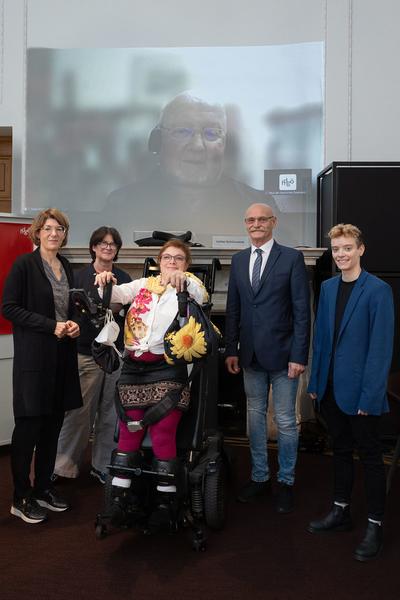 Disability History Project. Pressekonferenz  (Haus der Geschichte Österreich, 8.10.2024) Foto: eSeL.at - Lorenz Seidler