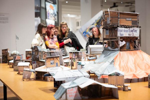 MAK: Protest/Architektur (14.2. — 25.8.2024) Foto: eSeL.at - Lorenz Seidler Foto: eSeL Lorenz Seidler