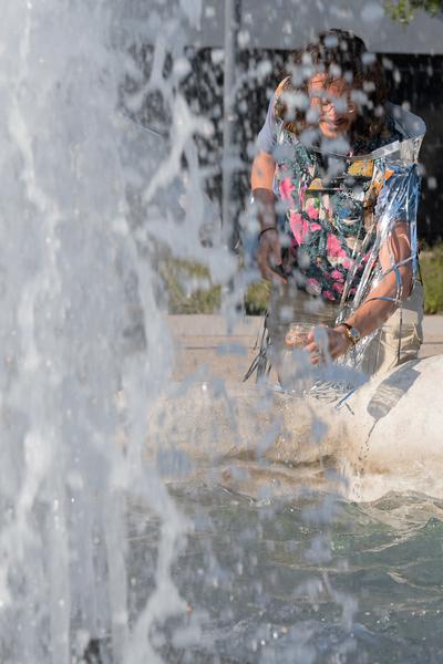Jubiläumsbrunnen "WirWasser" (VIENNA DESIGN WEEK 2024 An Urban Legend to be, 20.9.2024) Foto: eSeL.at/ViennaDesignWeek - Joanna Pianka