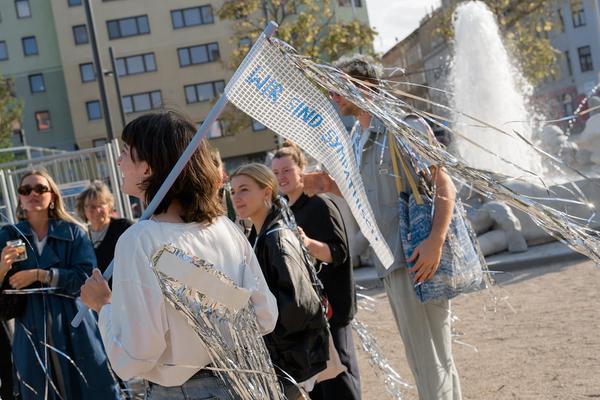 Jubiläumsbrunnen "WirWasser" (VIENNA DESIGN WEEK 2024 An Urban Legend to be, 20.9.2024) Foto: eSeL.at/ViennaDesignWeek - Joanna Pianka