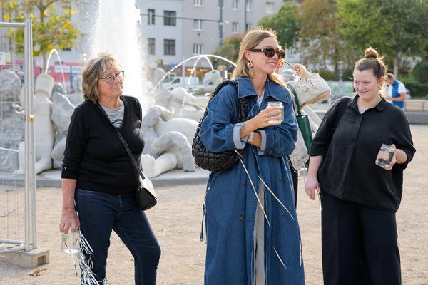 Jubiläumsbrunnen "WirWasser" (VIENNA DESIGN WEEK 2024 An Urban Legend to be, 20.9.2024) Foto: eSeL.at/ViennaDesignWeek - Joanna Pianka