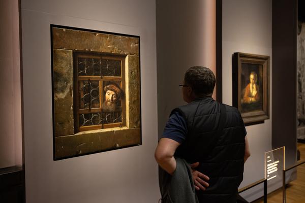Rembrandt – Hoogstraten. Farbe und Illusion (Kunsthistorisches Museum Wien, 8.10.2024 - 12.1.2025) Foto: eSeL.at - Lorenz Seidler