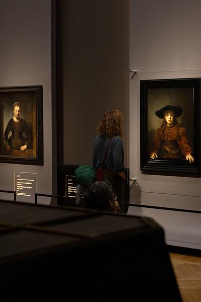 Rembrandt – Hoogstraten. Farbe und Illusion (Kunsthistorisches Museum Wien, 8.10.2024 - 12.1.2025) Foto: eSeL.at - Lorenz Seidler