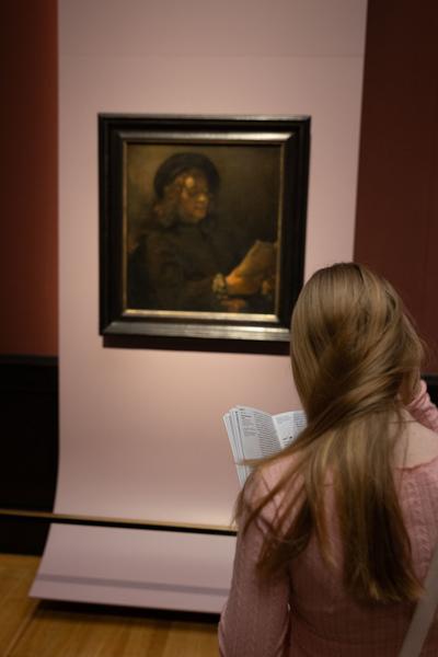 Rembrandt – Hoogstraten. Farbe und Illusion (Kunsthistorisches Museum Wien, 8.10.2024 - 12.1.2025) Foto: eSeL.at - Lorenz Seidler