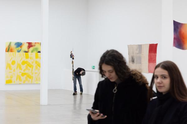Rochelle Feinstein "Zeit im Bild" (Secession, 6.12.2024 – 23.2.2025) Foto: eSeL.at - Lorenz Seidler