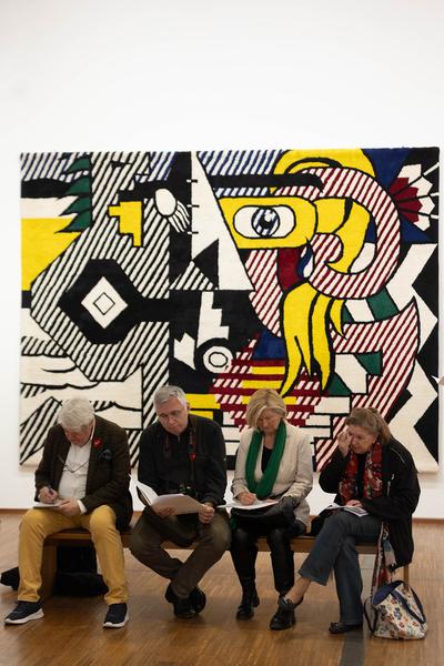 Albertina: Roy Liechtenstein. Zum 100. Geburtstag (8.3. - 14.7.2024) Foto: eSeL.at - Lorenz Seidler Foto: eSeL Lorenz Seidler
