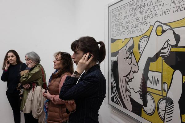 Albertina: Roy Liechtenstein. Zum 100. Geburtstag (8.3. - 14.7.2024) Foto: eSeL.at - Lorenz Seidler Foto: eSeL Lorenz Seidler