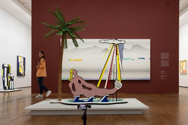 Albertina: Roy Liechtenstein. Zum 100. Geburtstag (8.3. - 14.7.2024) Foto: eSeL.at - Lorenz Seidler Foto: eSeL Lorenz Seidler