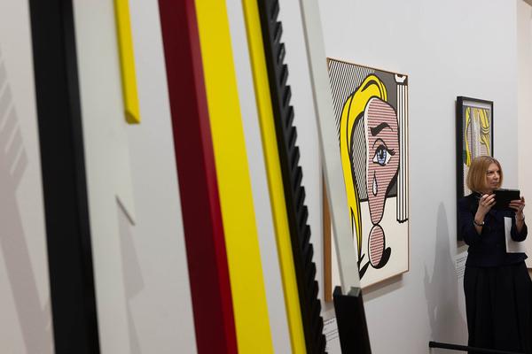Albertina: Roy Liechtenstein. Zum 100. Geburtstag (8.3. - 14.7.2024) Foto: eSeL.at - Lorenz Seidler Foto: eSeL Lorenz Seidler