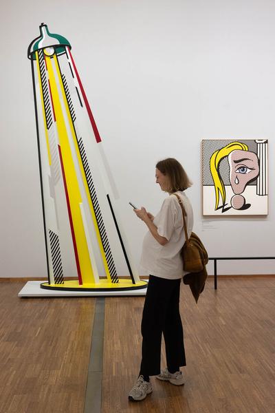 Albertina: Roy Liechtenstein. Zum 100. Geburtstag (8.3. - 14.7.2024) Foto: eSeL.at - Lorenz Seidler Foto: eSeL Lorenz Seidler