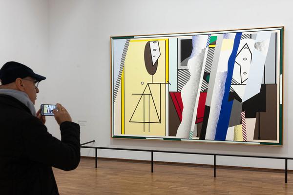 Albertina: Roy Liechtenstein. Zum 100. Geburtstag (8.3. - 14.7.2024) Foto: eSeL.at - Lorenz Seidler Foto: eSeL Lorenz Seidler