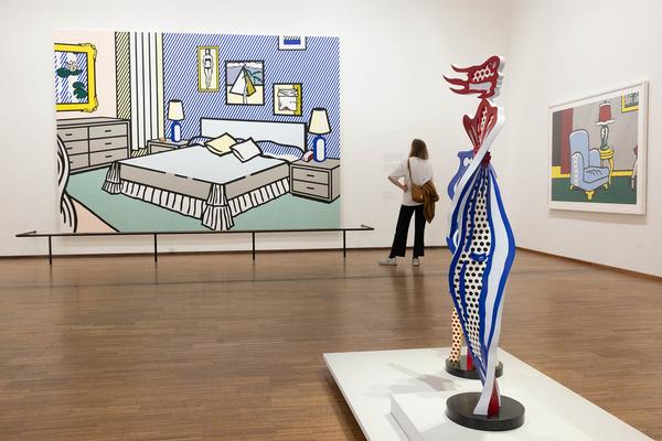 Albertina: Roy Liechtenstein. Zum 100. Geburtstag (8.3. - 14.7.2024) Foto: eSeL.at - Lorenz Seidler Foto: eSeL Lorenz Seidler
