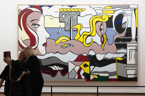 Albertina: Roy Liechtenstein. Zum 100. Geburtstag (8.3. - 14.7.2024) Foto: eSeL.at - Lorenz Seidler Foto: eSeL Lorenz Seidler