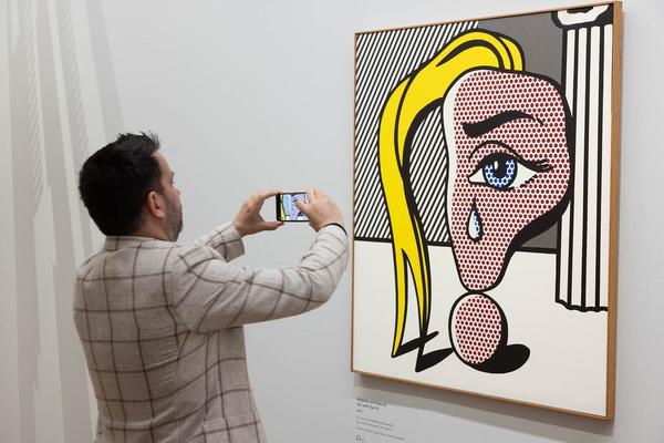 Albertina: Roy Liechtenstein. Zum 100. Geburtstag (8.3. - 14.7.2024) Foto: eSeL.at - Lorenz Seidler Foto: eSeL Lorenz Seidler