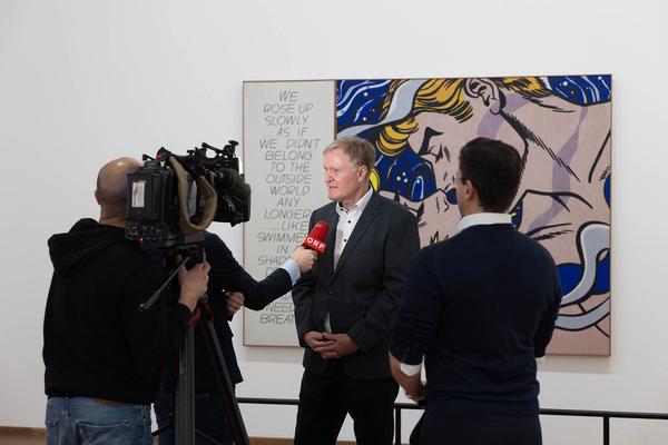 Albertina: Roy Liechtenstein. Zum 100. Geburtstag (8.3. - 14.7.2024) Foto: eSeL.at - Lorenz Seidler Foto: eSeL Lorenz Seidler