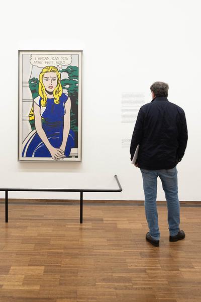 Albertina: Roy Liechtenstein. Zum 100. Geburtstag (8.3. - 14.7.2024) Foto: eSeL.at - Lorenz Seidler Foto: eSeL Lorenz Seidler