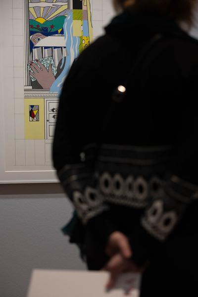 Albertina: Roy Liechtenstein. Zum 100. Geburtstag (8.3. - 14.7.2024) Foto: eSeL.at - Lorenz Seidler Foto: eSeL Lorenz Seidler