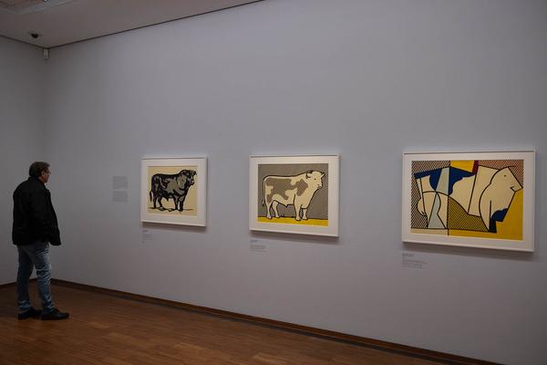 Albertina: Roy Liechtenstein. Zum 100. Geburtstag (8.3. - 14.7.2024) Foto: eSeL.at - Lorenz Seidler Foto: eSeL Lorenz Seidler