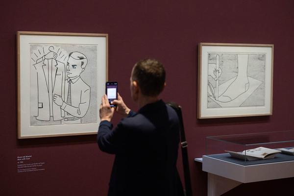 Albertina: Roy Liechtenstein. Zum 100. Geburtstag (8.3. - 14.7.2024) Foto: eSeL.at - Lorenz Seidler Foto: eSeL Lorenz Seidler