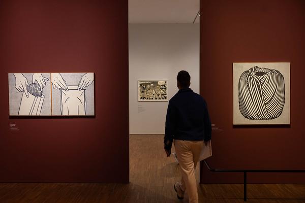Albertina: Roy Liechtenstein. Zum 100. Geburtstag (8.3. - 14.7.2024) Foto: eSeL.at - Lorenz Seidler Foto: eSeL Lorenz Seidler