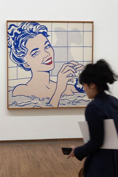 Albertina: Roy Liechtenstein. Zum 100. Geburtstag (8.3. - 14.7.2024) Foto: eSeL.at - Lorenz Seidler Foto: eSeL Lorenz Seidler