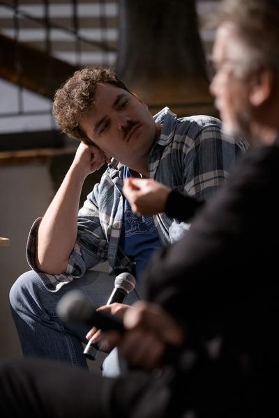 Shooting Pictures (Bullet Time) - Talk (Semperdepot, 14.11.2024) Foto: eSeL.at - Joanna Pianka