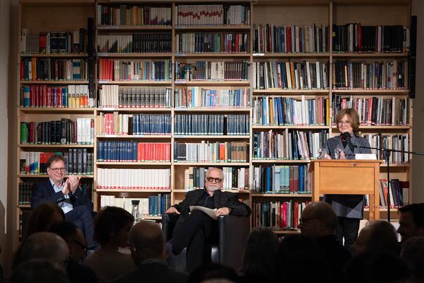 Sigmund Freud Vorlesung: Homi K. Bhabha (Sigmund Freud Museum, 21.10.2025) Foto: eSeL.at - Lorenz Seidler