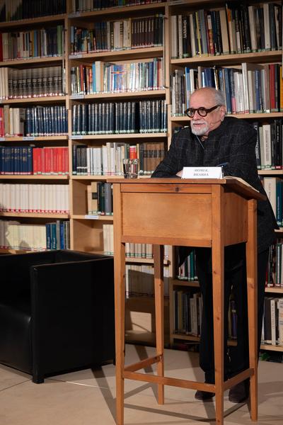 Sigmund Freud Vorlesung: Homi K. Bhabha (Sigmund Freud Museum, 21.10.2025) Foto: eSeL.at - Lorenz Seidler